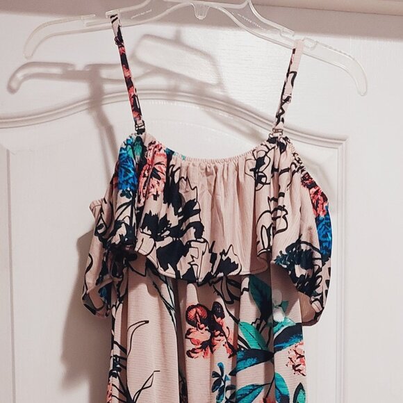 Lildy Multi-color Off the shoulder dress - Picture 1 of 3